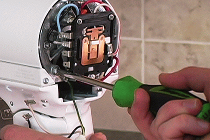 Unscrew the Ground Wire