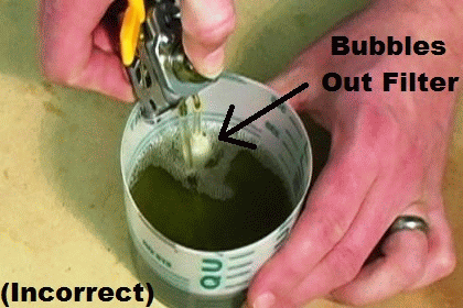 Incorrect Fuel Line Routing