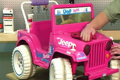 Towling a Power Wheels