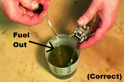 Correct Fuel Line Routing for Remote Primer Carburetor