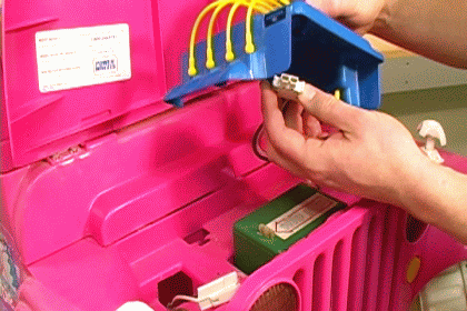 Pull Battery Wire Clip