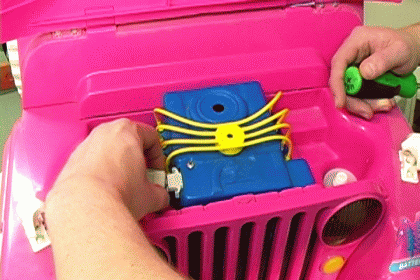 Remove Battery Wire Clip
