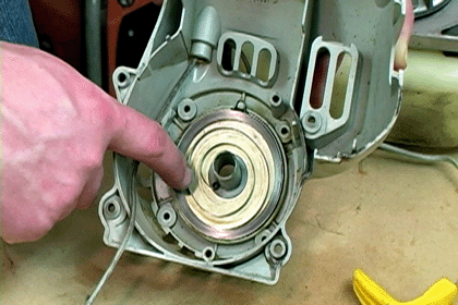 Remove the Starter Spring