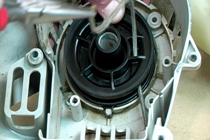 Reinstall the Starter Rope