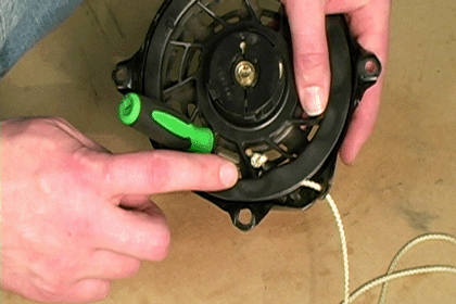 How to Repair a Small Engine Recoil Starter
