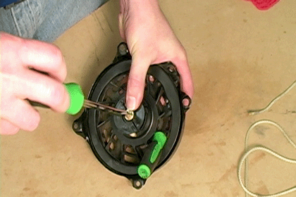 How to Repair a Small Engine Recoil Starter