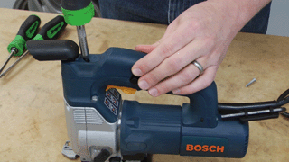 Quick Fix: How to Replace the Top Handle Assembly on a Bosch 1587avs Jigsaw