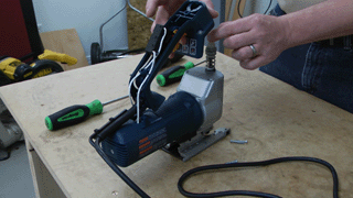 Quick Fix: How to Replace the Top Handle Assembly on a Bosch 1587avs Jigsaw