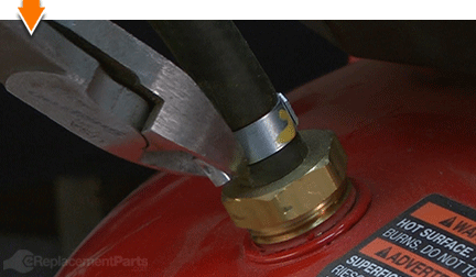 Cut clamp with wire cutters