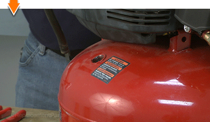 Remove the check valve