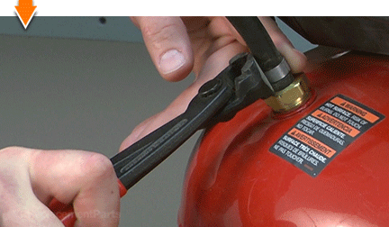 Crimp the clamp