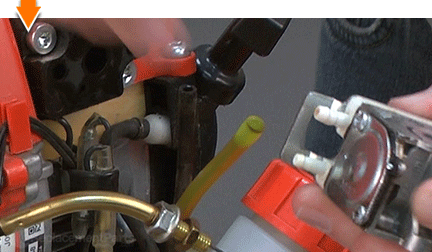 Remove the fuel lines