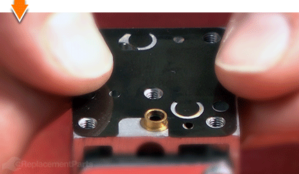 Install the reed valve