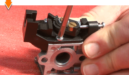 Secure the top screws