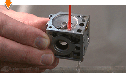 Spray the ports