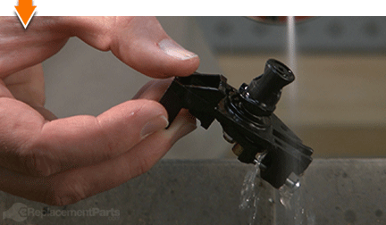 Spray the rotor