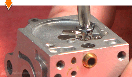 Secure the valve