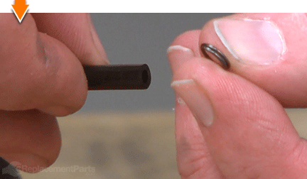 Remove the metal clip