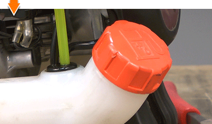 Replace the fuel cap