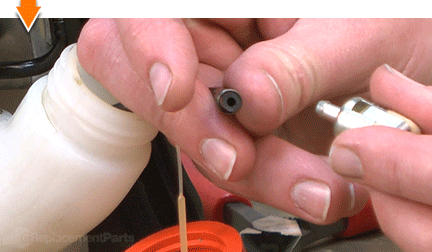 Remove the fuel filter