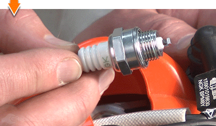 Remove the old plug