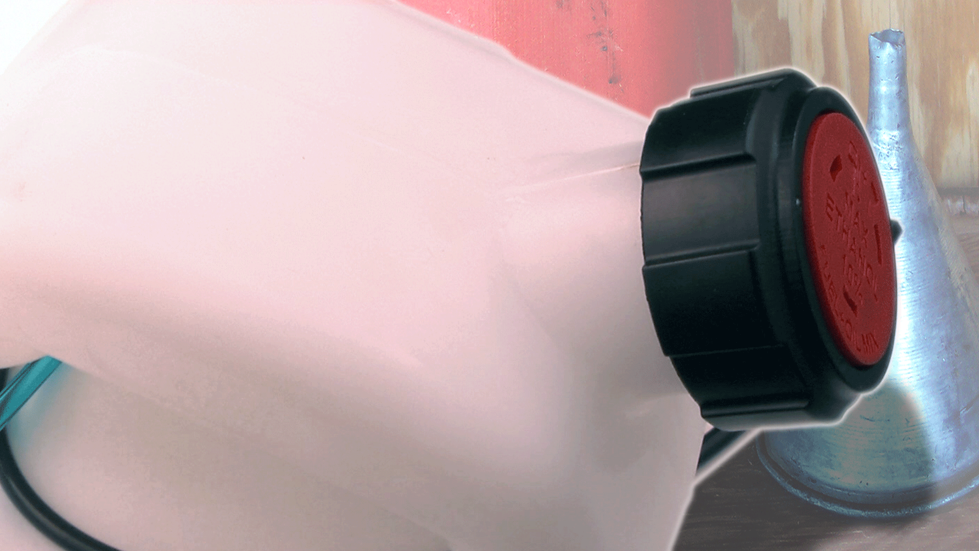 Drain the fuel before servicing