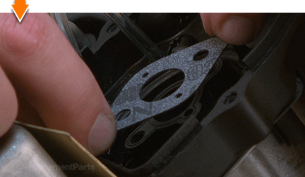 Install the gasket