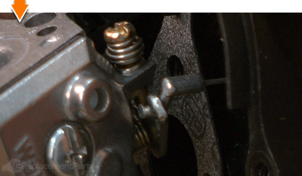 Connect the throttle cable