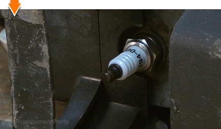 Install the new plug