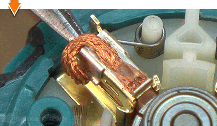 Replace the spring