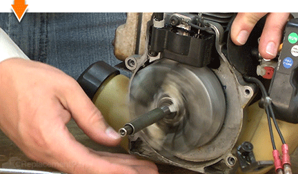 Test the flywheel
