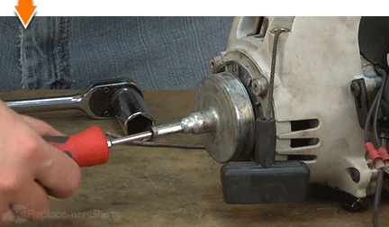 Remove the screw