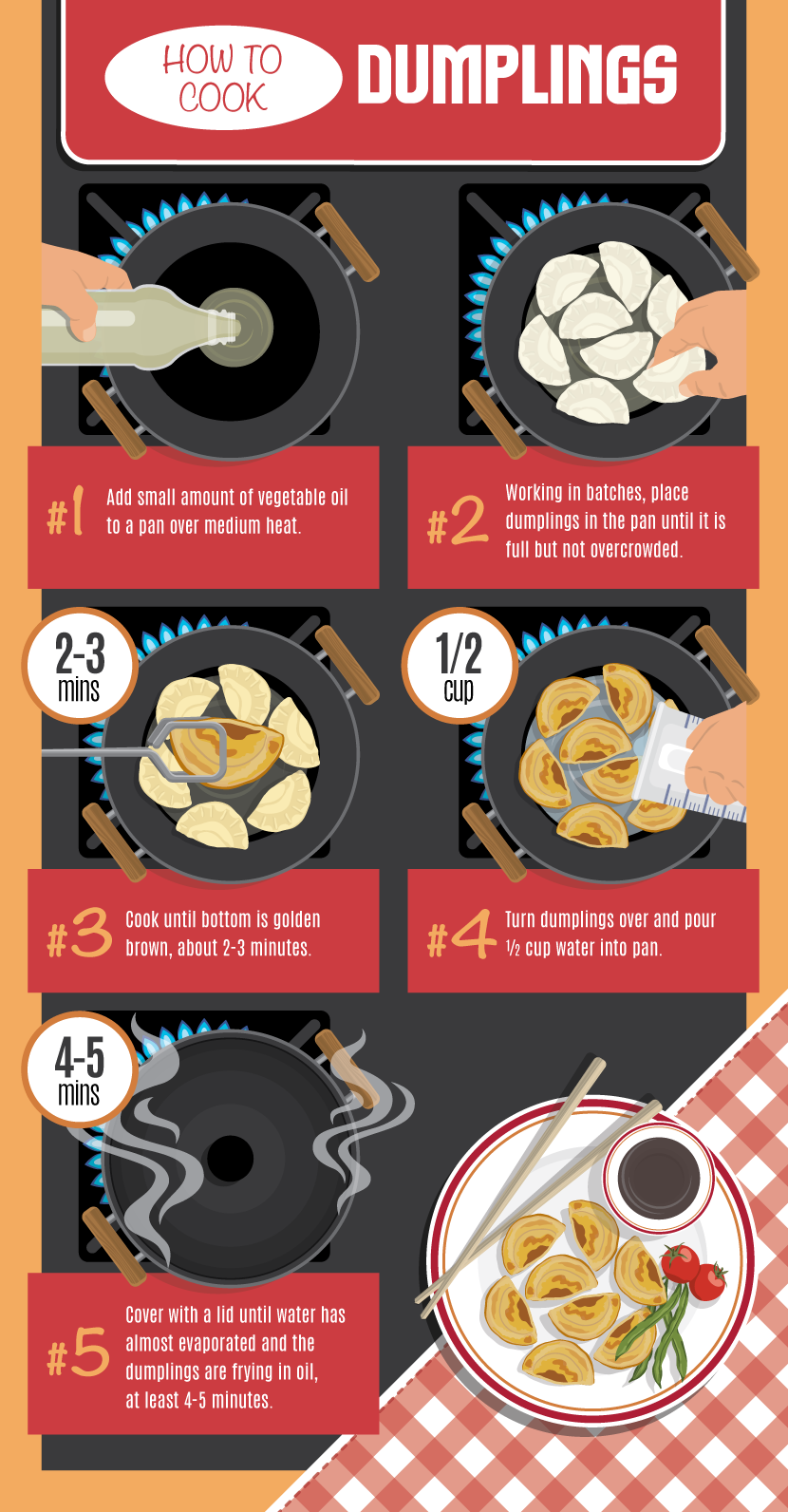 Cooking Dumplings - Making Your Own Dumplings