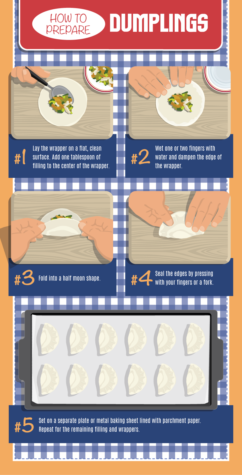 Preparing Dumplings - Making Your Own Dumplings