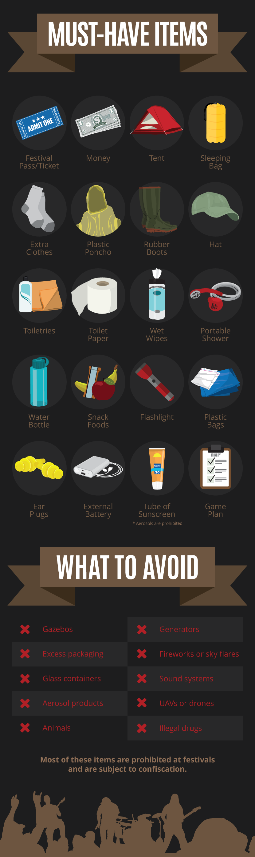 Music Festival Must Haves - Your Summer Music Festival Guide