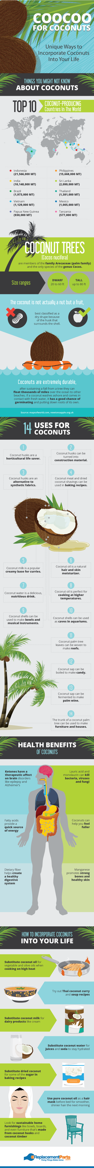 Unique Uses For Coconuts