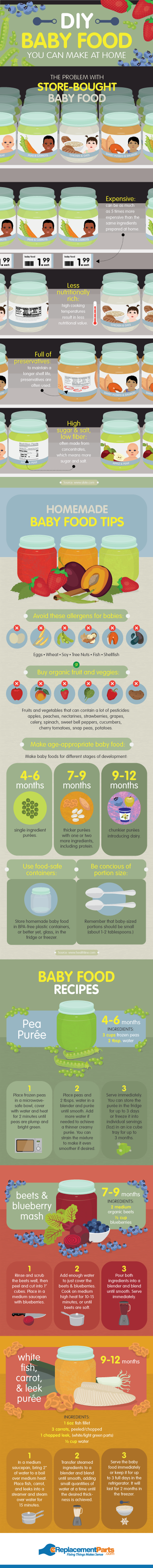 DIY Homemade Baby Food