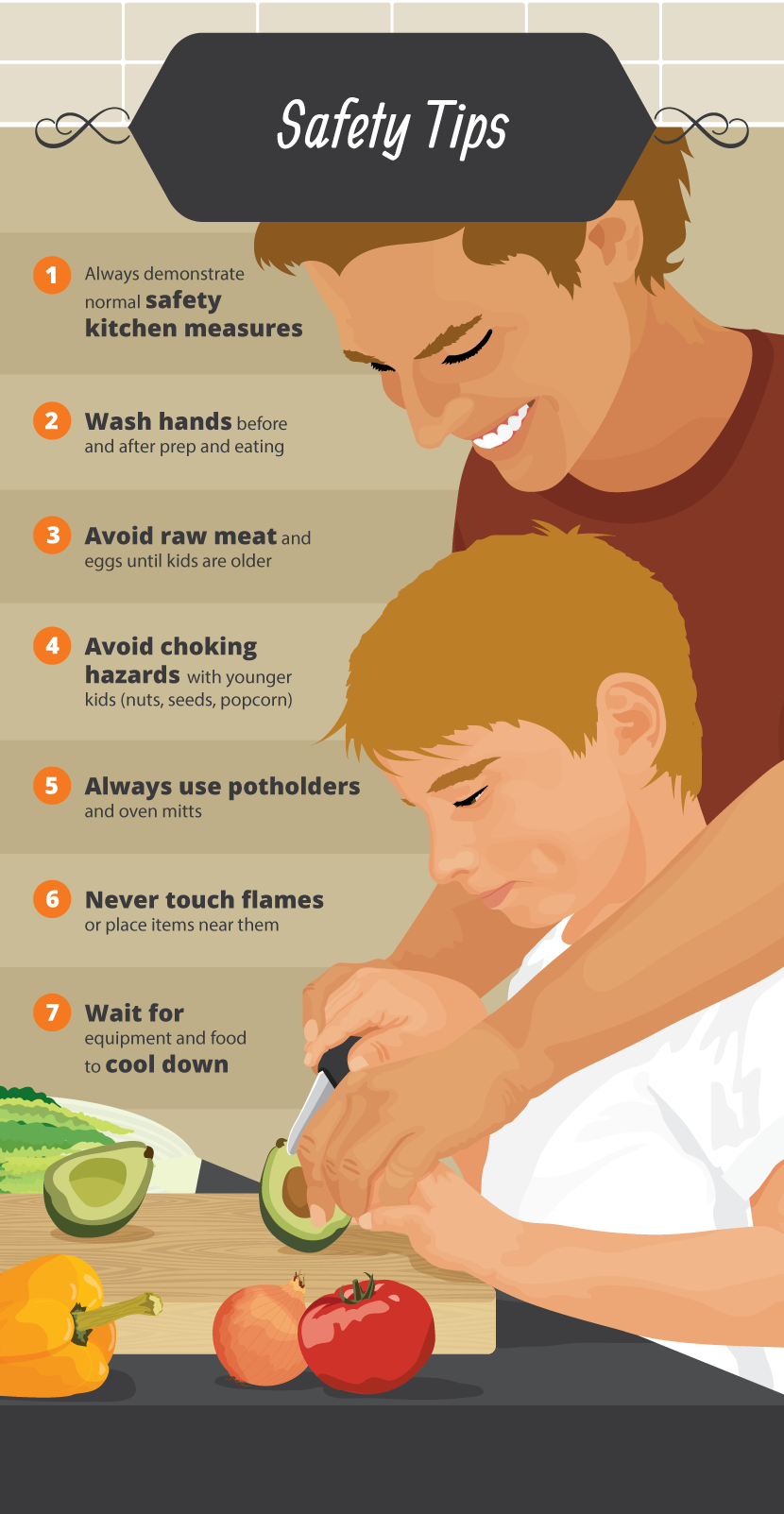 Safety Tips For Cooking With Kids - Kid-Friendly Cooking 101