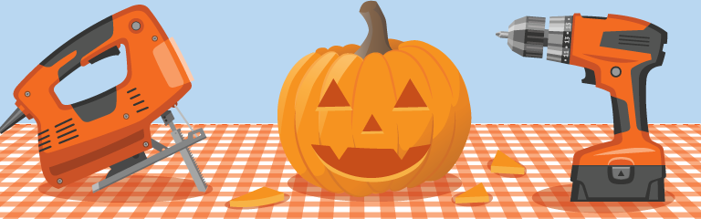 How to Empty and Carve Pumpkins with Power Tools