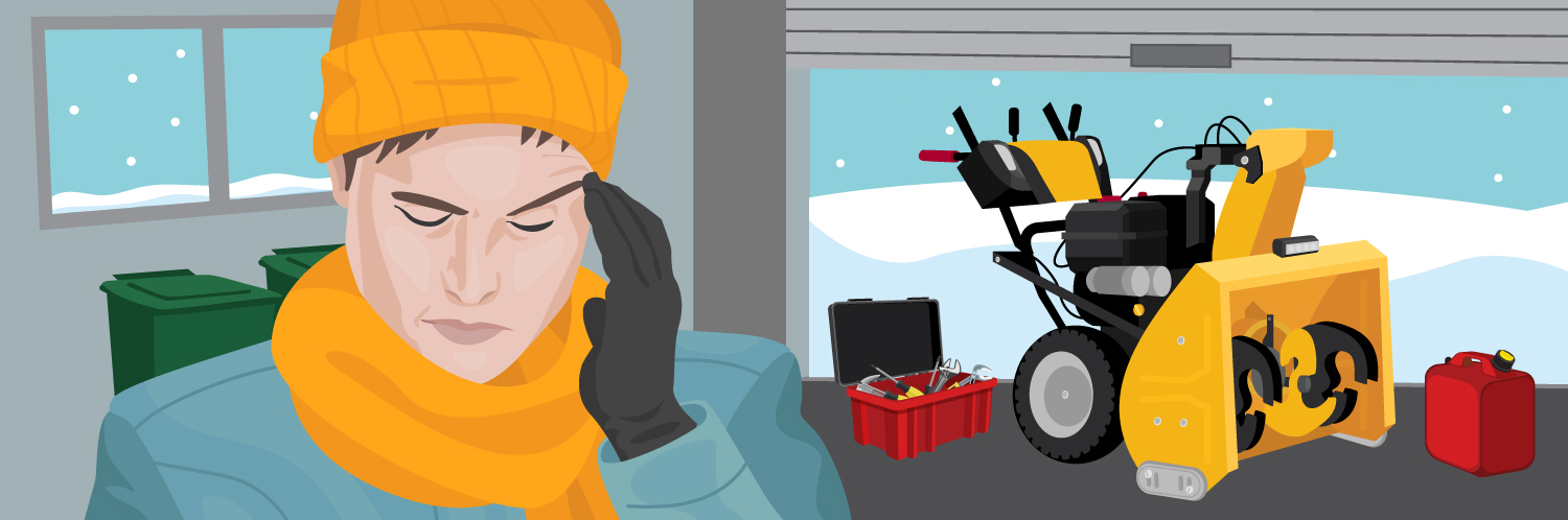 How to Fix a Snowblower That Won't Throw Snow