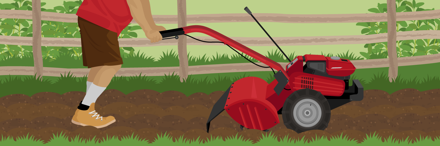 How to Till a Garden Using a Rototiller