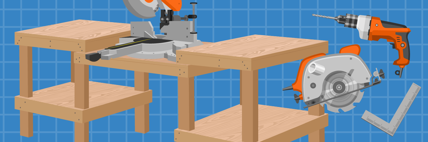 How to Build a Custom Miter Saw Work Bench