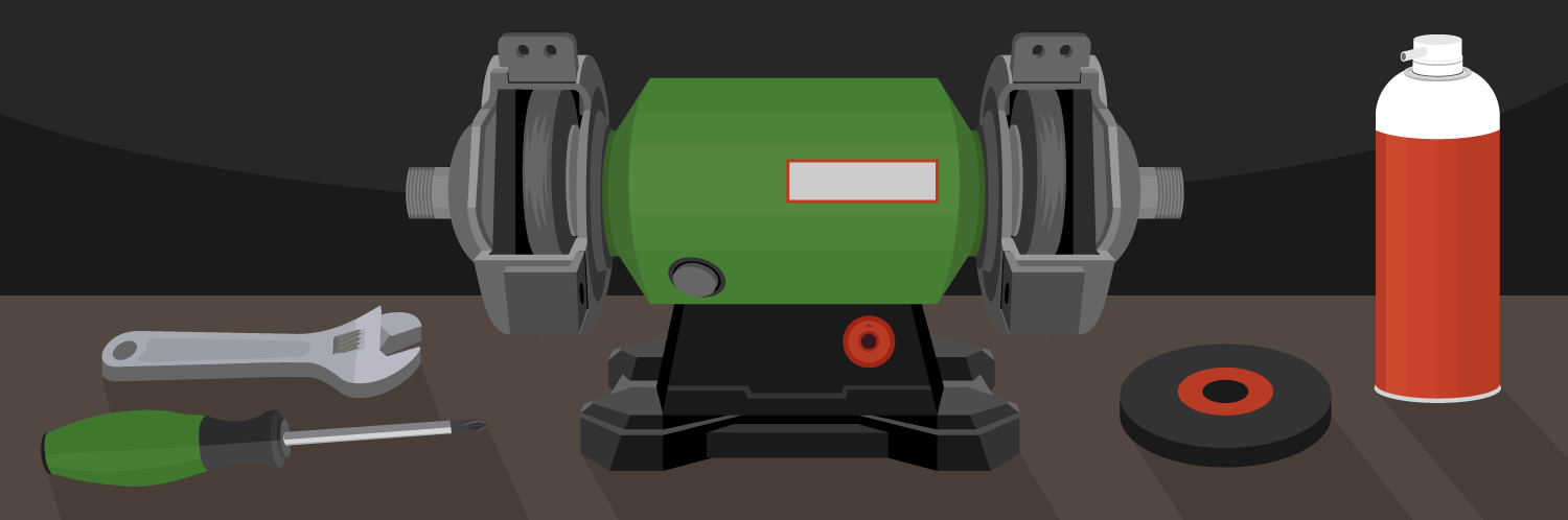 How to Change The Wheels on a Bench Grinder