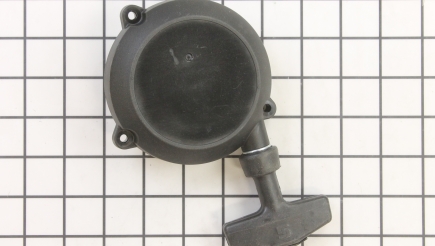 Trimmer Parts: Starter rope pulls freely / little resistance