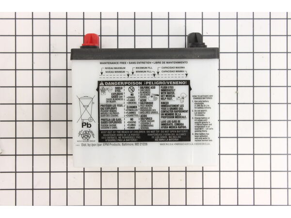10000804-1-M-Snapper-7060753YP-Battery (Ships w/o Acid)