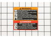 Decal, Warning/Danger Walk-Behind Mower – Part Number: 7100984YP
