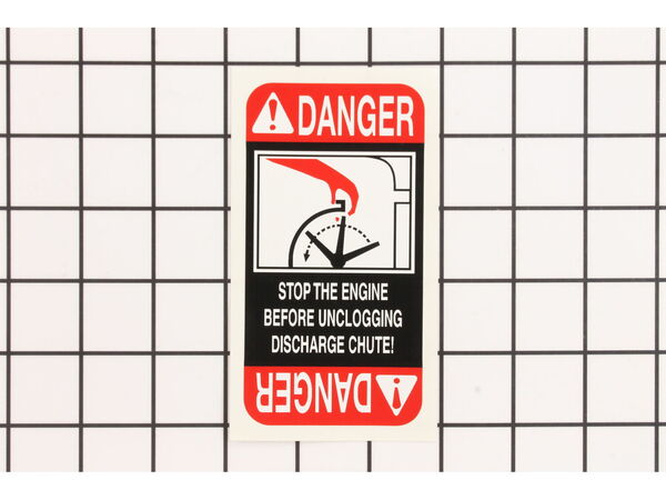 10010459-1-M-Craftsman-761916MA-Danger Decal