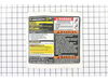 Label-rider Safety – Part Number: 777S33653