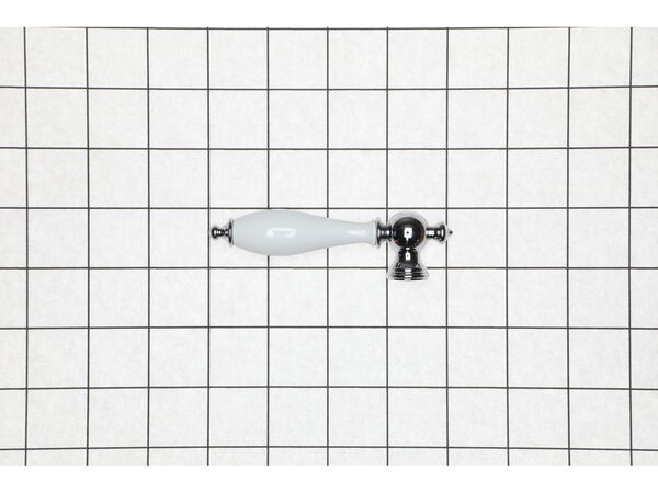 10011591-1-M-Kohler-77889-CP-Lever Handle Assembly W/ White