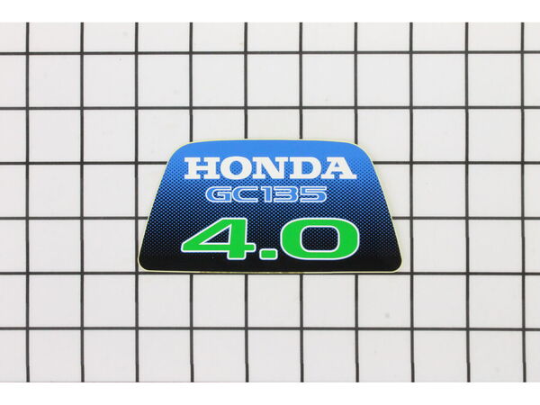 10018365-1-M-Honda-87101-ZL9-000-Emblem - Gc135 4.0